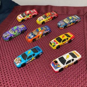 Lot of 8 NASCAR Hot Wheels race cars 1990’s-2002